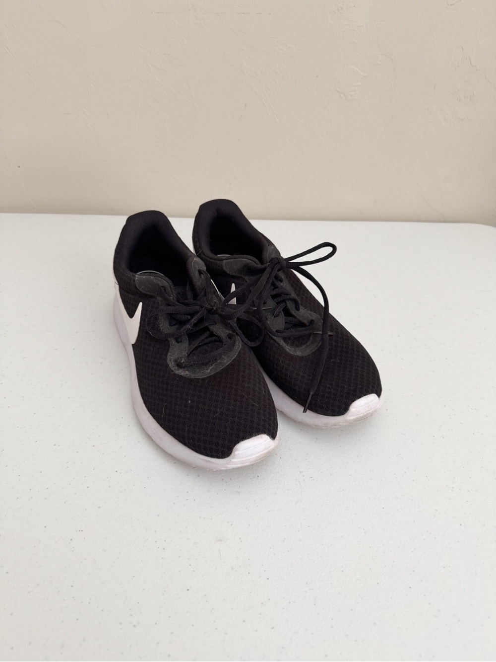 Nike Black and White Mesh Sneaker, Casual